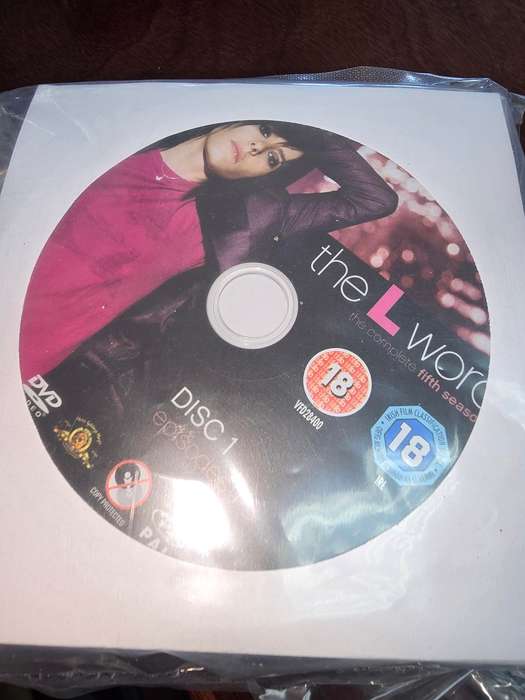 The L Word Complete DVD Series - discs packaged in sleeves