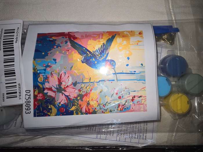 Paint By Numbers - Canvas, Paint - Sunbird