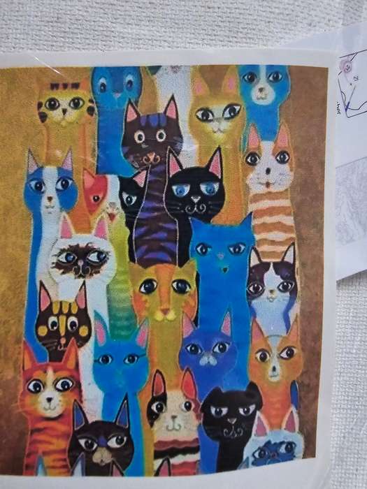 Paint By Numbers - Canvas, Paint - Cool Cats