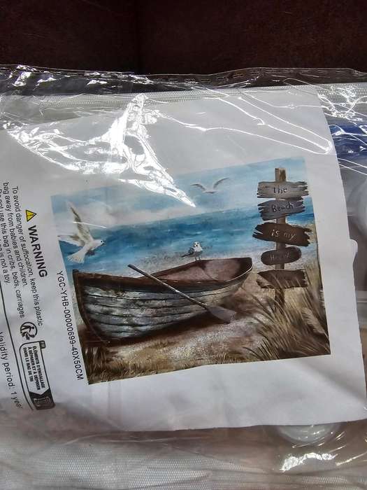 Paint By Numbers - Canvas, Paint - row boat on shore