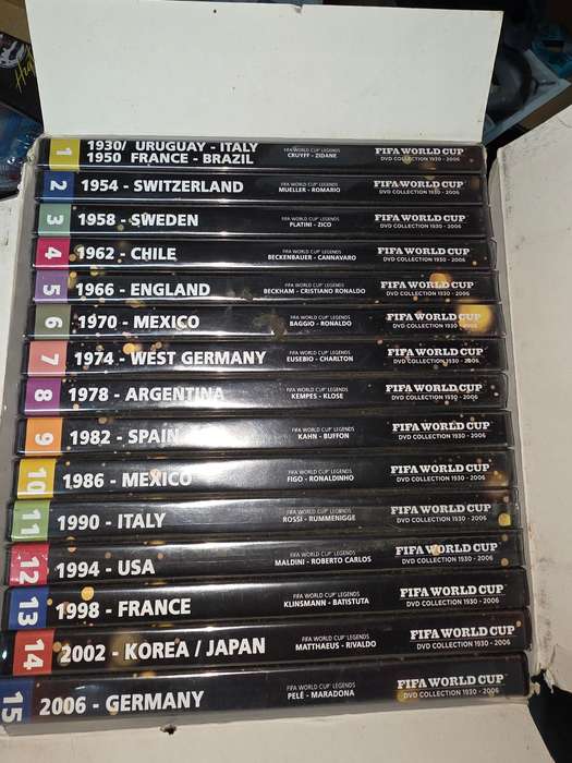Fifa World Cup Soccer DVD Collection - 1930 - 2006