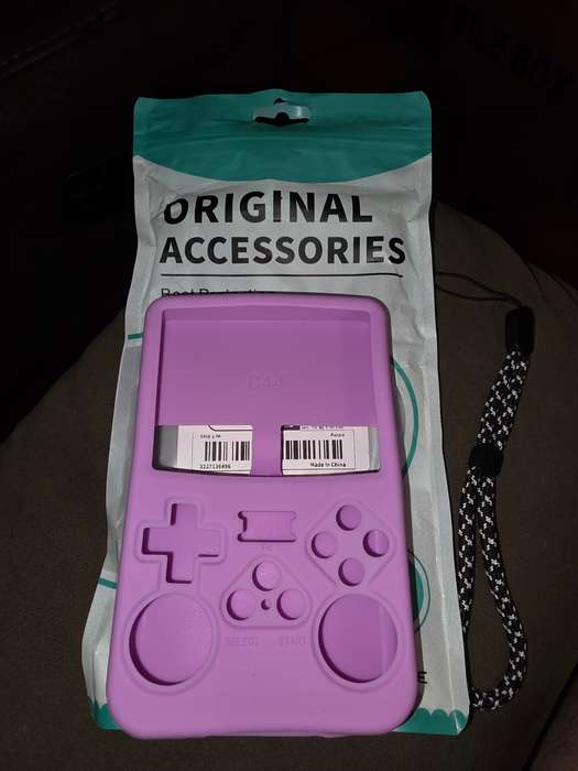 R36s Gaming Console Silicone Pouch/Cover Protection - Purple