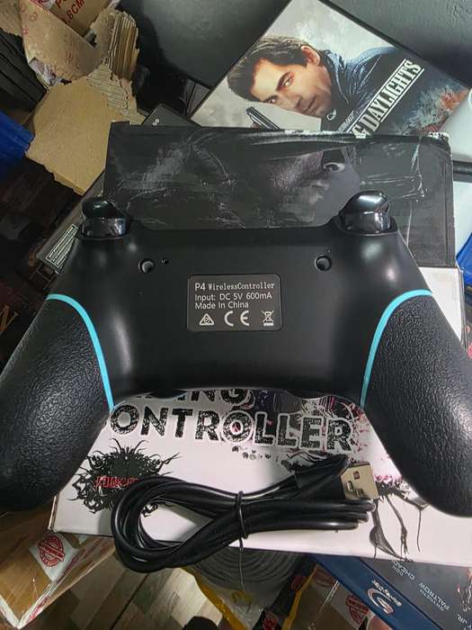Gaming Controller - PS4 Replacement in Camouflage Blue