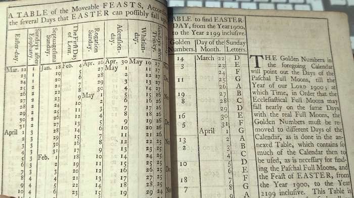 The book of Common Prayer and administration of the sacraments 1758