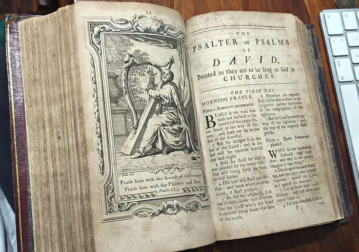 The book of Common Prayer and administration of the sacraments 1758