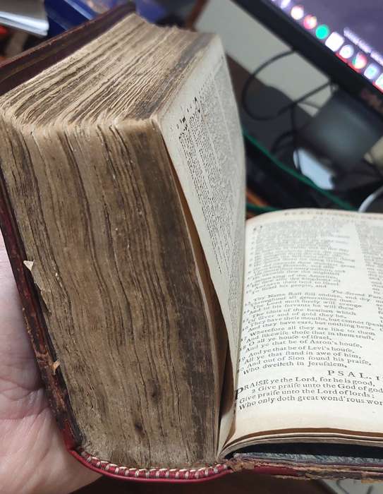 The book of Common Prayer and administration of the sacraments 1758