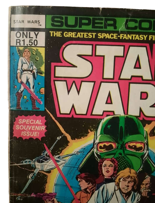 Star Wars #1 - Rare South African Super Comix Souvenir Issue (1977)