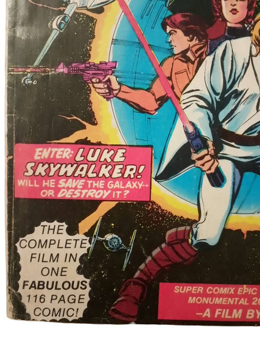 Star Wars #1 - Rare South African Super Comix Souvenir Issue (1977)