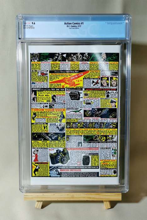 Action Comics #1 - CGC 9.6 Graded LC Reprint