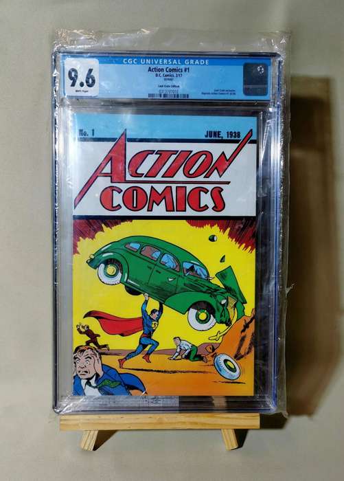 Action Comics #1 - CGC 9.6 Graded LC Reprint