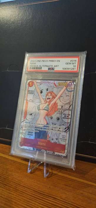 One Piece - Nami Manga Rare (PSA 10 Gem Mint)