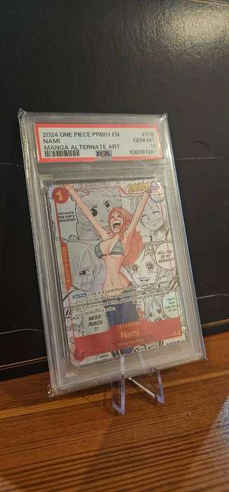 One Piece - Nami Manga Rare (PSA 10 Gem Mint)