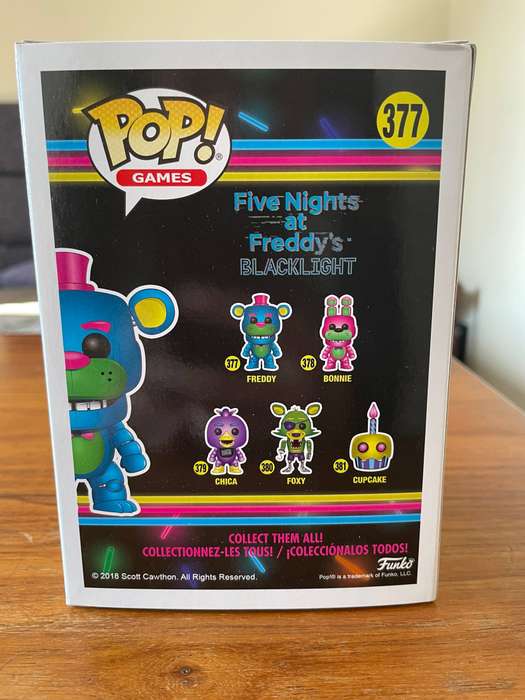 Funko POP! Five Nights at Freddy's #377 Blacklight Freddy
