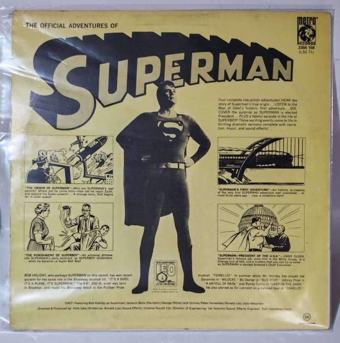 The Official Adventures of Superman - Audio Adventures (Vinyl LP)