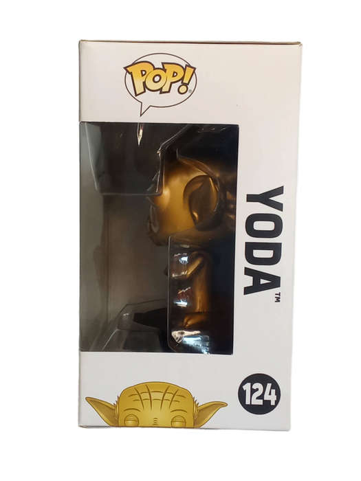 Funko POP! Star Wars #124 Yoda Metallic Gold Special Edition