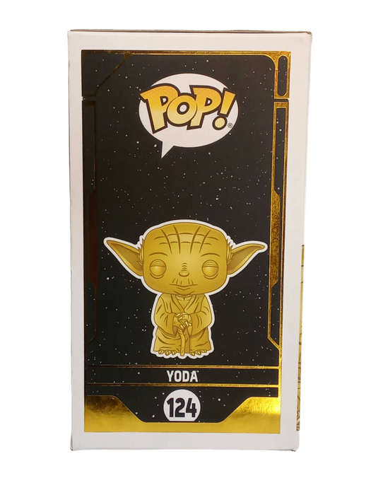 Funko POP! Star Wars #124 Yoda Metallic Gold Special Edition
