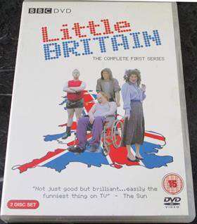 LITTLE BRITAIN The Complete First Series BBC 2xDVD [BOX SET SHELF]