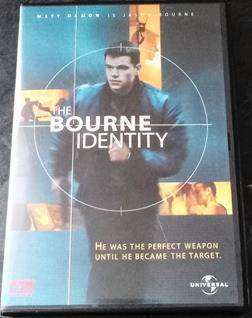 THE BOURNE IDENTITY DVD Matt Damon [BBOX 8] Region 2