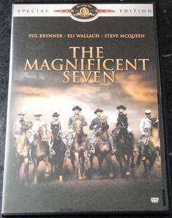 THE MAGNIFICENT SEVEN DVD Steve McQueen Yul Brynner [BBOX 8]