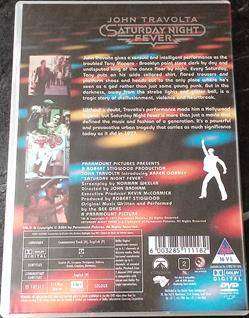SATURDAY NIGHT FEVER DVD  [BBOX 8]