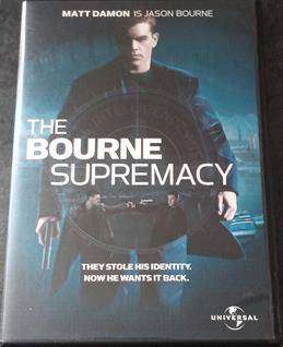 THE BOURNE SUPREMACY DVD Matt Damon [BBOX 8] Region 2