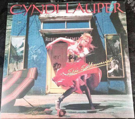 CYNDI LAUPER She's So Unusual LP VINYL Record