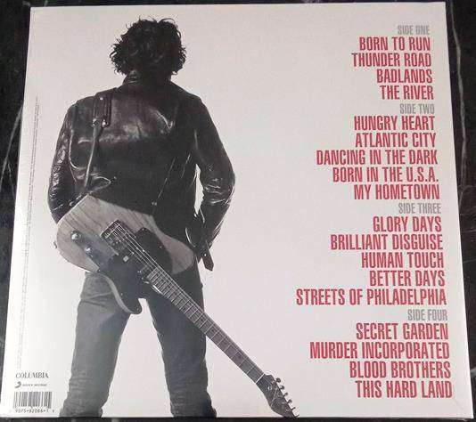 BRUCE SPRINGSTEEN Greatest Hits 2xLP Vinyl Record