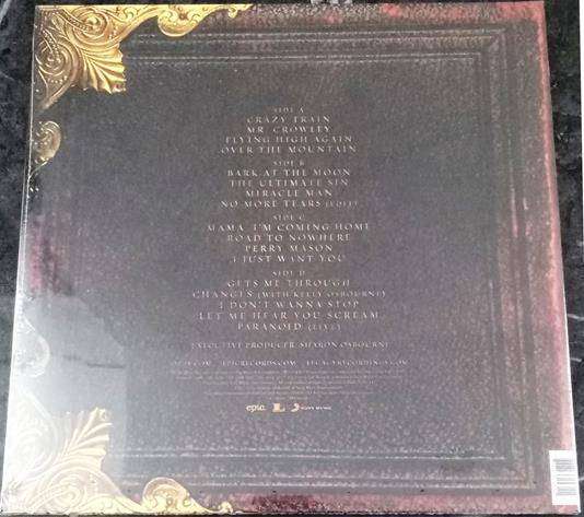OZZY OSBOURNE Memoirs of a Madman [Best of] 2xLP VINYL Record
