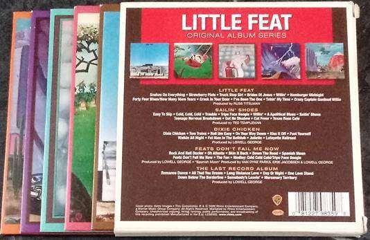 LITTLE FEAT Original Album Series 5xCD BOX SET
