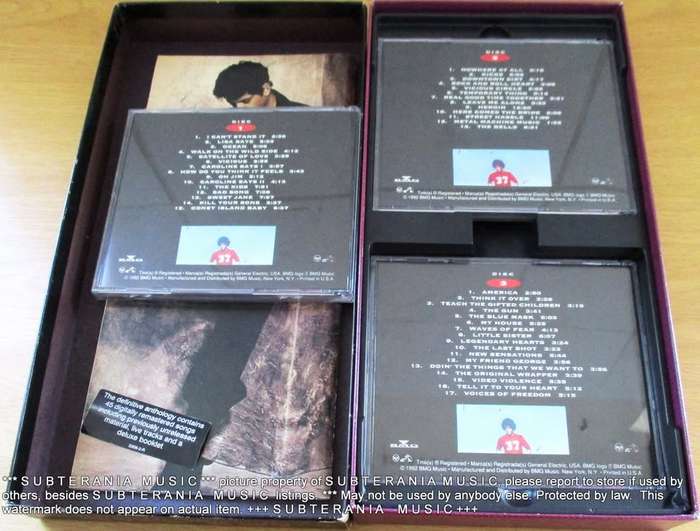 LOU REED Between Thought And Expression - The Lou Reed Anthology 3 CD BOX SET