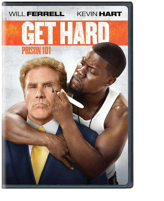 GET HARD BLU RAY Will Ferrell Kevin hart