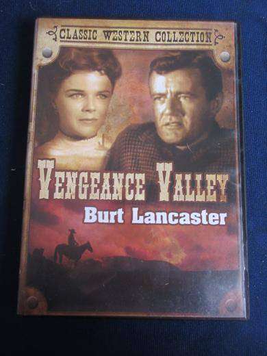 VENGEANCE VALLEY DVD Burt Lancaster [BBOX 9] Region 2