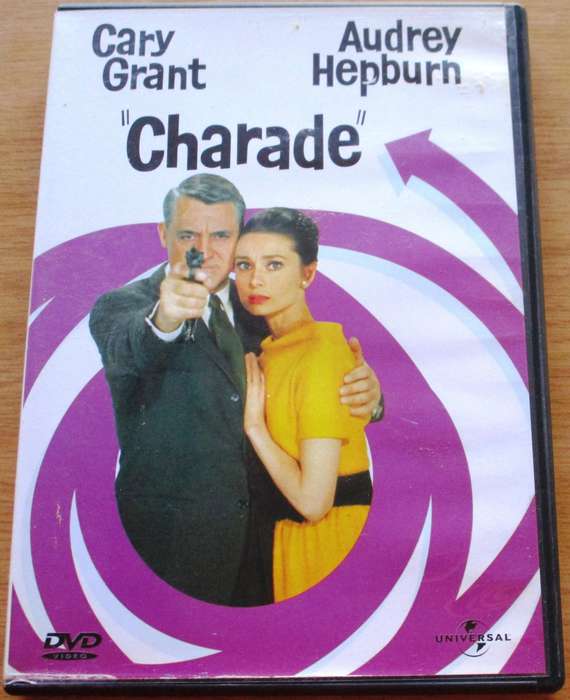 CHARADE Cary Grant Audrey Hepburn DVD [BBOX 8] Region 2