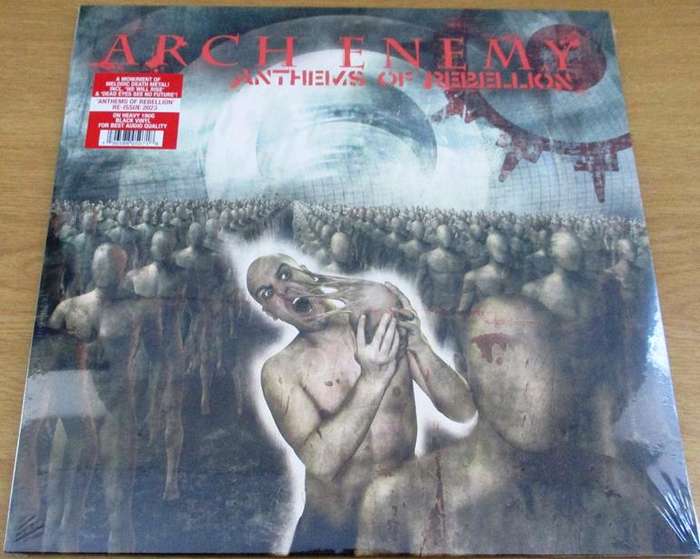 ARCH ENEMY Anthems Of Rebellion Black VINYL RECORD