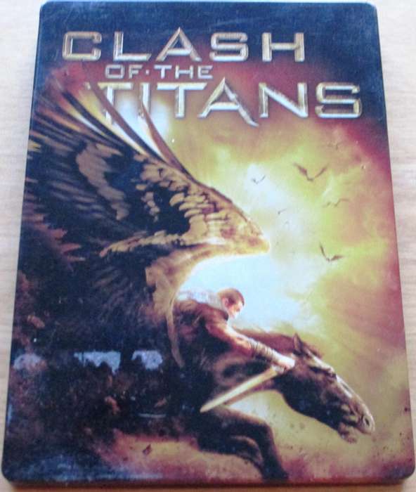 CLASH OF THE TITANS STEELBOOK 2xDVD [BOX SET SHELF] Region 2