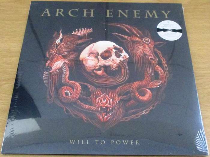 ARCH ENEMY Will to Power CD+LP VINYL RECORD