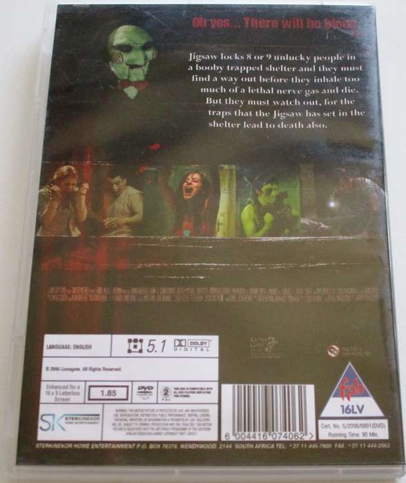 SAW II DVD [BBOX 9]