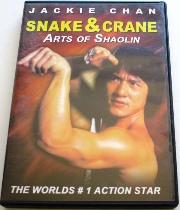 SNAKE & CRANE Arts of Shaolin Jackie Chan DVD [BBOX 10]