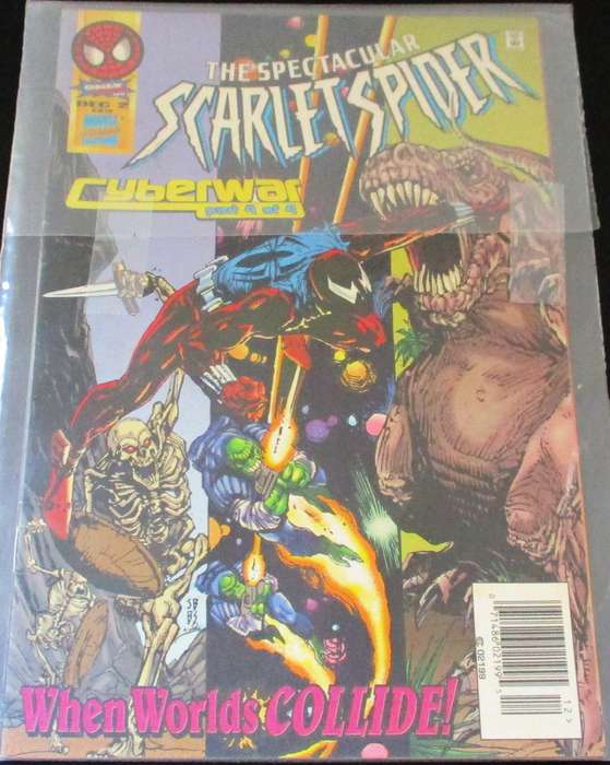 MARVEL THE SPECTACULAR SCARLET SPIDER Cyberwar Part 4 of 4  Dec 2 1995 [Box 2]