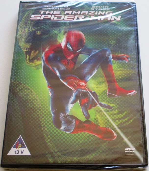 THE AMAZING SPIDER-MAN Andrew Garfield Emma Stone DVD [BBOX 11]