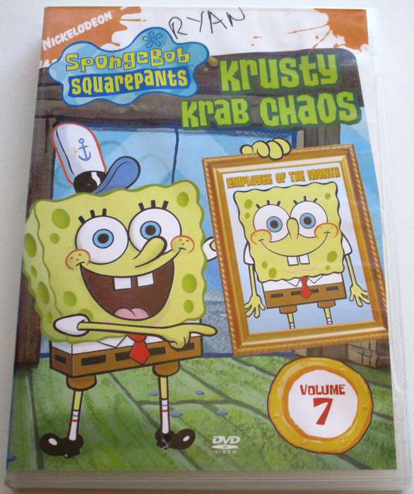 SPONGEBOB SQUAREPANTS Krusty Krab Chaos DVD [BBOX 11]