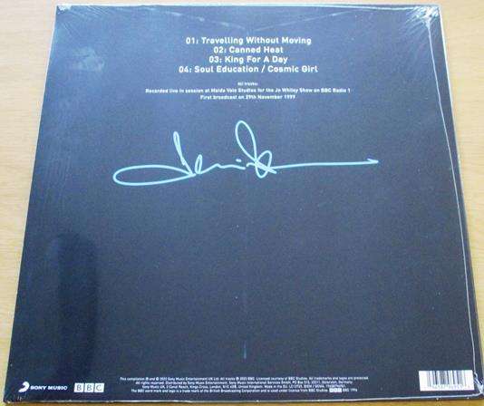 JAMIROQUAI Live At BBC Maida Vale : 1999 LP Record Store Day BLUE TRANSPARENT VYNIL Record
