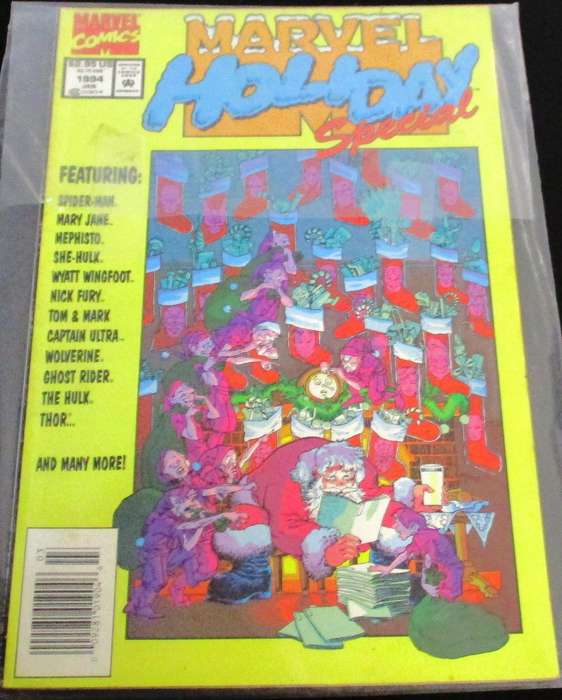MARVEL HOLIDAY SPECIAL SPIDER-MAN, SHE HULK, WOLVERINE #1994 Jan 1994 [Box 2]