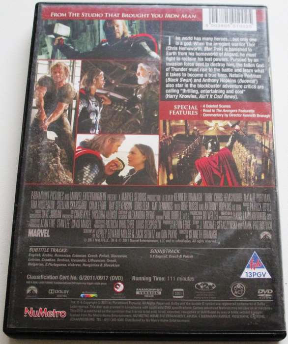 THOR DVD [BBOX 14]