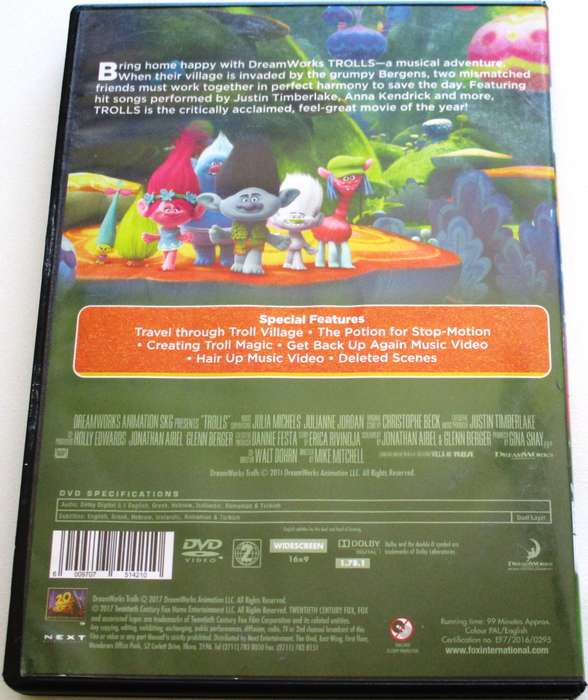 TROLLS DVD [BBOX 14]