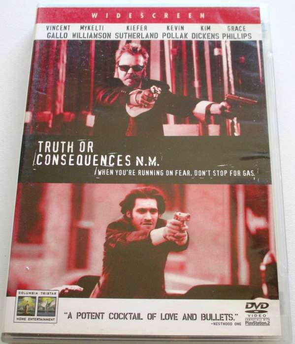 TRUTH OR CONSEQUENCES N.M. Kiefer Sutherland DVD [BBOX 15]