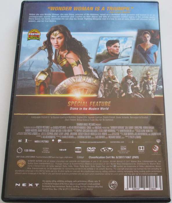 WONDER WOMAN DVD [BBOX 14]