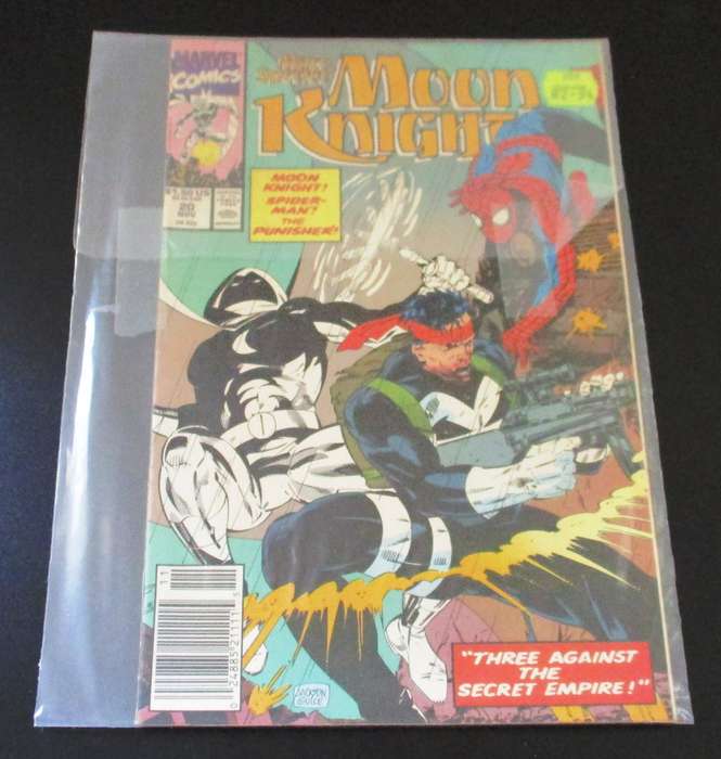 MARVEL Comics MARC SPECTOR +  SPIDER-MAN + THE PUNISHER #20 Nov 1990 [Box 3]
