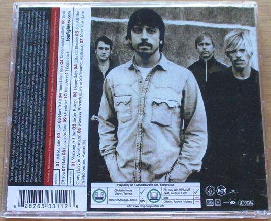 FOO FIGHTERS One by One White Limited Edition 2xCD [Gx7]