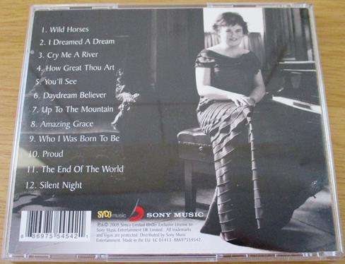SUSAN BOYLE I Dreamed a Dream CD [Shelf G Box 2]